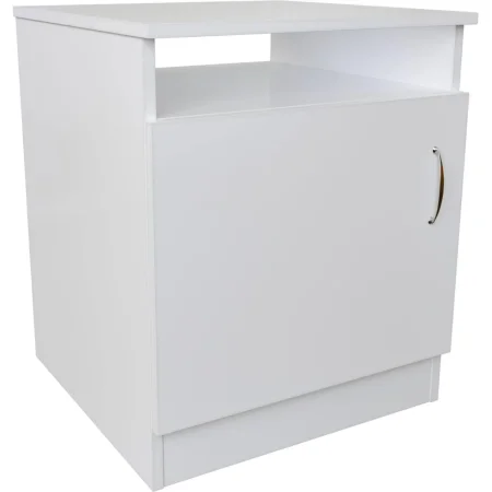 Тумба прикроватная Север (белый шагрень, 432х450х490 мм)