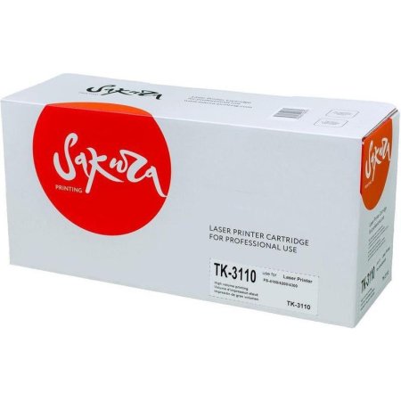Картридж лазерный Sakura TK3110 SATK3110 для Kyocera черный совместимый