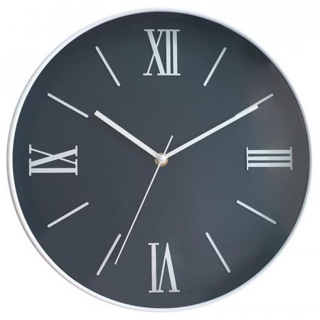 Часы настенные Clock Dark Blue (30.6x30.6x4.5 см)