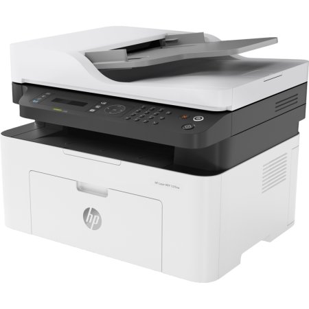 МФУ лазерное HP Laser MFP 137fnw белое (4ZB84A)