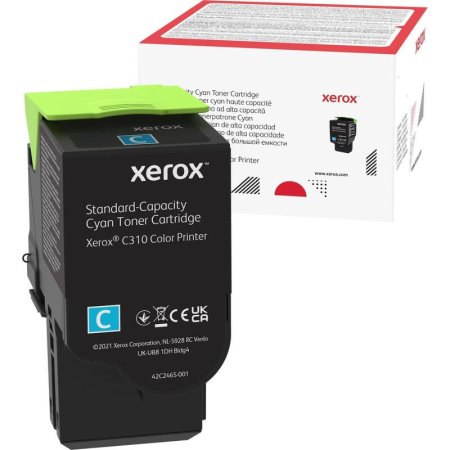 Картридж лазерный Xerox 006R04361 голубой оригинальный