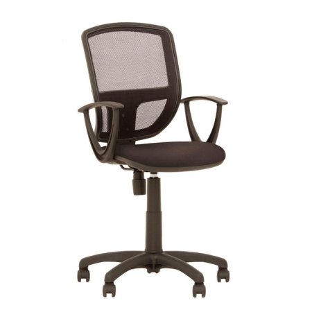Кресло офисное Betta GTP черное (сетка/ткань, пластик)