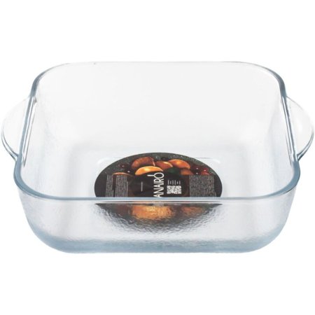 Набор форм для запекания Panairo Sogretta стеклянных 8 штук (20х20 см)