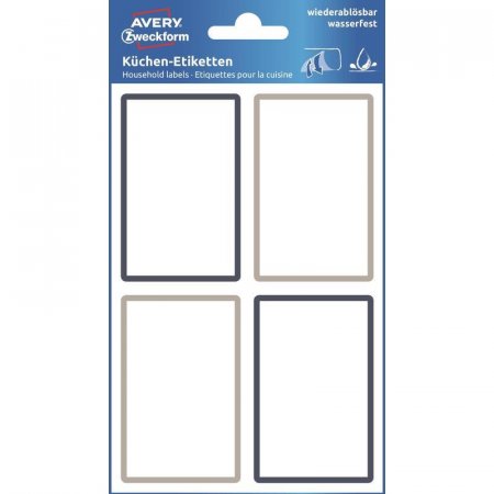 Этикетки самоклеящиеся Avery Zweckform белые 47.5х73 мм (4 штуки на  листе, 4 листа в упаковке)