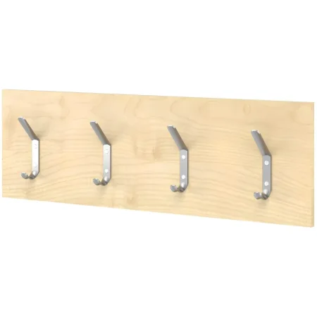 Вешалка настенная Строитель (клен, 850х71х270 мм)