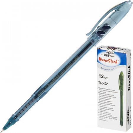 Ручка шариковая Beifa TA3402 синяя (толщина линии 0.5 мм)