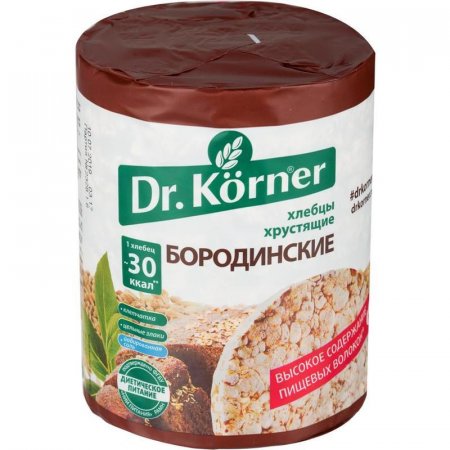 Хлебцы Dr.Korner Бородинские пшеничные 100 г