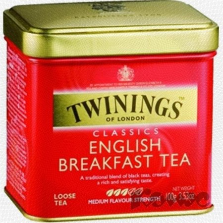 Чай Twinings English Breakfast Tea черный 100 г