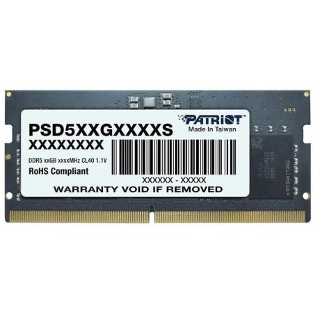 Оперативная память Patriot 8 ГБ PSD58G480041S (SO-DIMM DDR5)