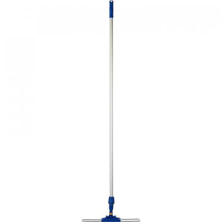 Швабра-флаундер для мытья пола 40х10см, сталь, в сборе без насадки