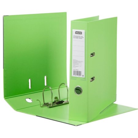 Папка-регистратор Attache 75 мм салатовая