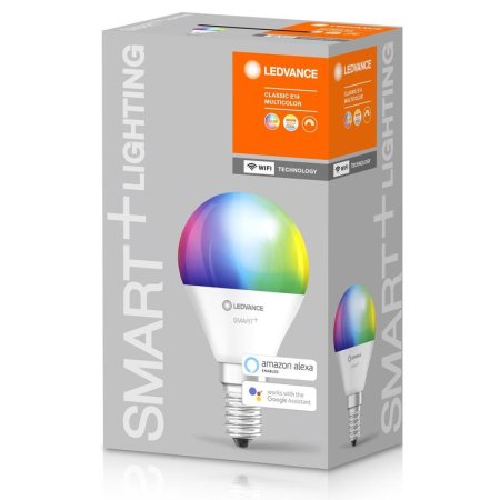 Лампа светодиодная умная Ledvance Smart сферическая 5 Вт Е14 2700-6500К  470Лм 220-240В (4058075485631)