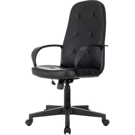 Кресло для руководителя Easy Chair 602PU черное (экокожа, пластик)