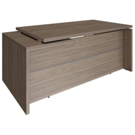 Стол руководителя письменный Yalta правый (вяз благородный, 1800х900х750  мм)