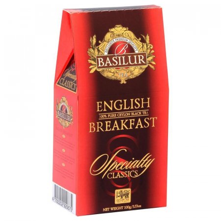 Чай подарочный Basilur Избранная классика Английский завтрак листовой черный 100 г