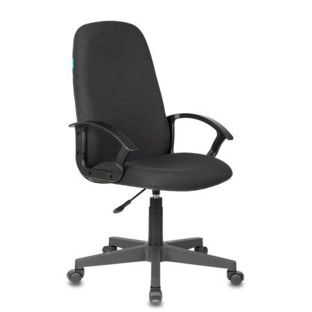Кресло для руководителя Бюрократ CH-808LT черное (ткань, пластик)