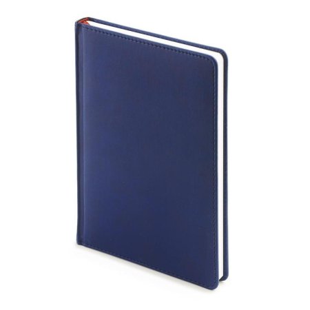 Ежедневник датированный 2023 год Attache Velvet искусственная кожа А5 168 листов темно-синий (145х206 мм)