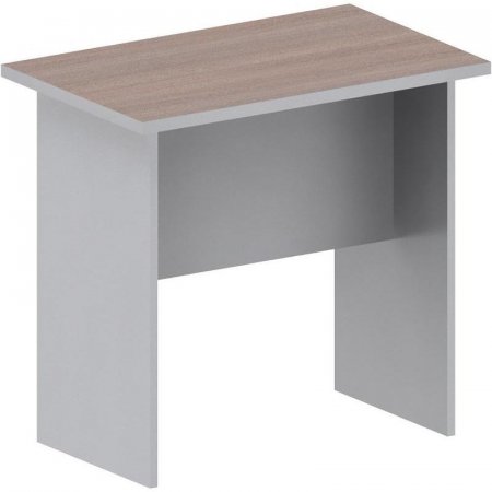 Стол приставной Easy Business (темный дуб/серый, 800x500x747 мм)