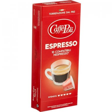 Капсулы для кофемашин Caffe Poli Espresso 10*5,2г.