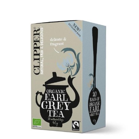 Чай Clipper Earl Grey черный с ароматом бергамота 20 пакетиков