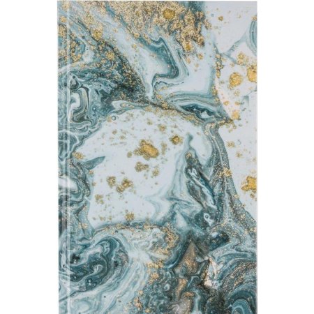 Бизнес-тетрадь Attache Selection А5 96 листов серая/голубая в клетку на  сшивке (125x200 мм)