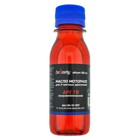 Масло Tahoshy 2Т полусинтетическое API TB 100 мл (34-12-001)