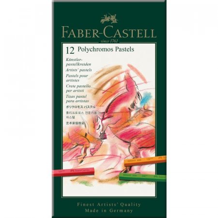 Пастель Faber-Castell Polychromos сухая 12 цветов