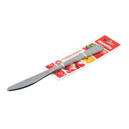 Нож столовый Росинка (60071363) 24 см нержавеющая сталь (2 штуки в  упаковке)