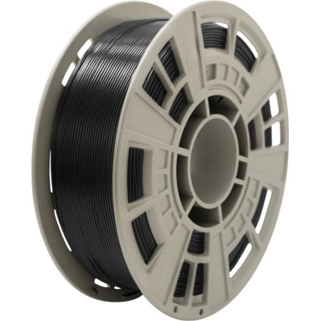 Пластик PLA+ для 3D-принтера Lider-3D чёрный глянцевый 1.75 мм 1 кг