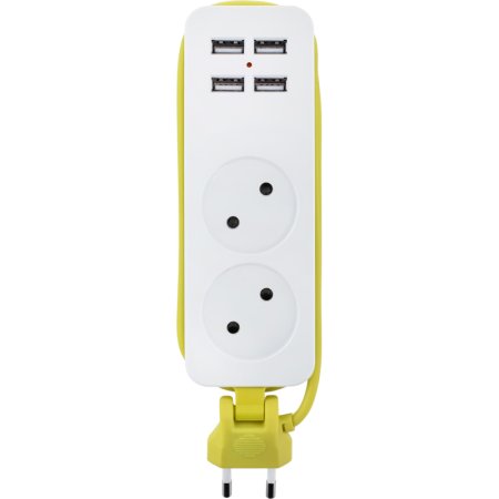 Удлинитель Старт С/У S 2x1- 4 USB A 5/90 2 розетки + USB 1.5 м