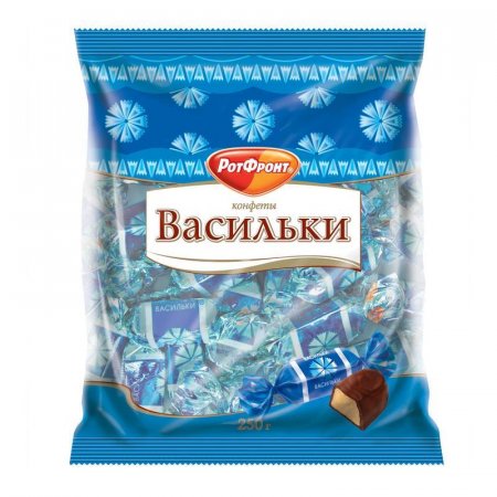 Конфеты шоколадные «Васильки» 250г
