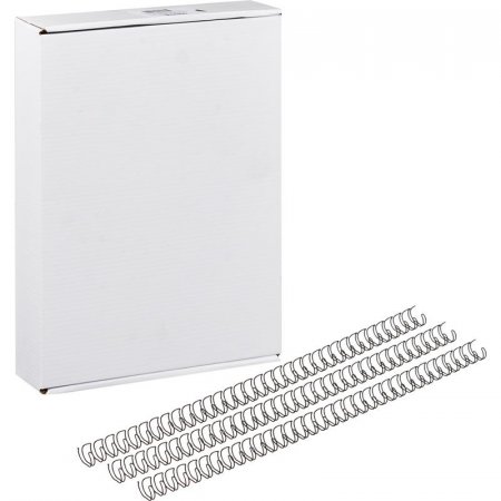 Пружины для переплета металлические ProMega Office 3:1 9,5 мм черные 34 кол Пружины для переплета металлические ProMega Office 3:1 9,5 мм черные 34 кол