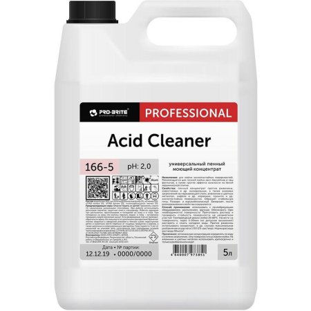 Средство для уборки санитарных помещений Pro-Brite Acid Cleaner 5 л   (концентрат)