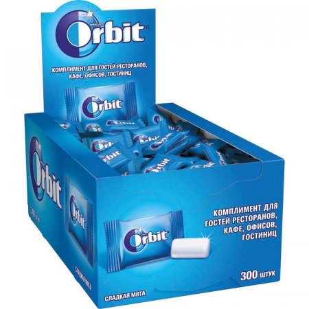 Жевательная резинка Orbit Сладкая мята 408 г Жевательная резинка Orbit Сладкая мята 408 г
