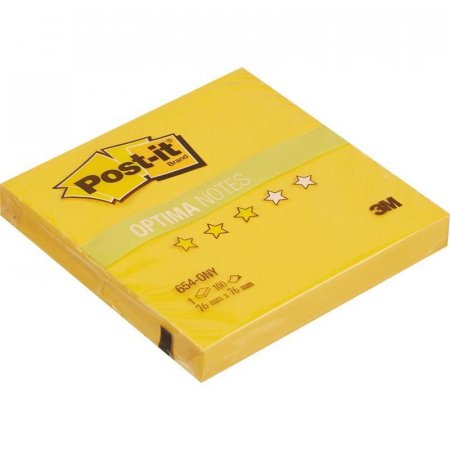 Стикеры Post-it 76x76 мм Лето 100 листов желтые