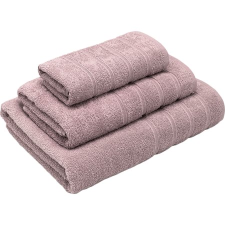 Набор полотенец махровых Стрикт 3 штуки 30x60 см - 1 штука/50x80 см - 1  штука/70x130 см - 1 штука 360 г/кв.м бежевые