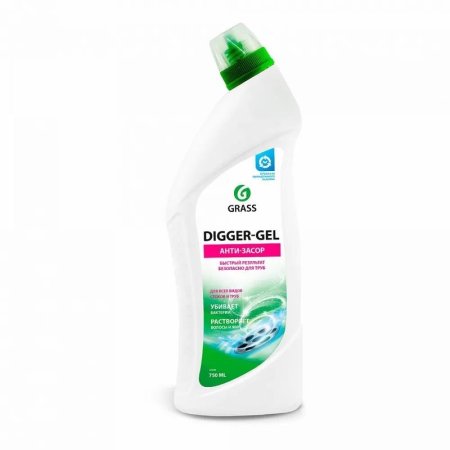 Средство для прочистки труб Grass Digger-Gel гель 750 мл