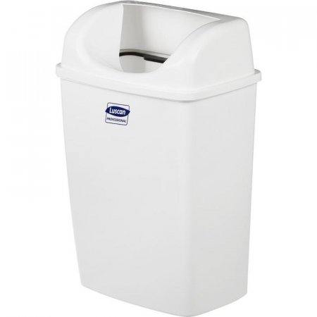 Корзина для мусора Luscan Professional настенная 23 л белая (артикул производителя 3521W)