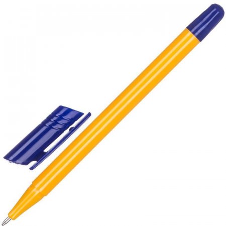 Ручка шариковая Attache Economy Trinity синяя (толщина линии 0.5 мм)