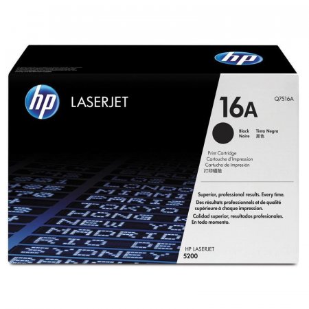 Картридж HP 16A Q7516A черный