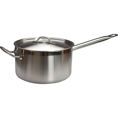 Сотейник MGSteel 21.5 см нержавеющая сталь с крышкой