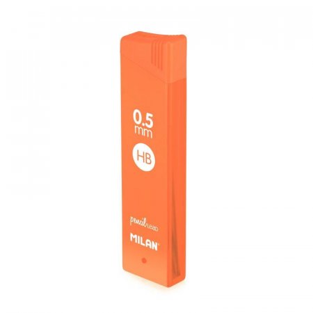 Стержни микрографические Milan HB 0.5 мм (12 грифелей в упаковке)