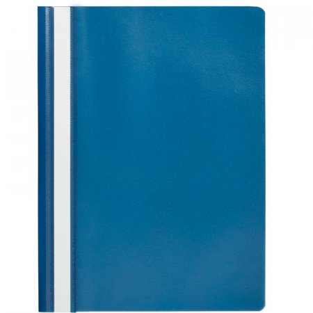 Папка-скоросшиватель Attache A4 синяя 10 штук в упаковке (толщина обложки 0.13 мм и 0.15 мм)