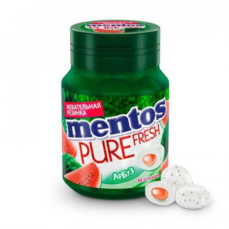 Жевательная резинка Mentos Pure Fresh Арбуз 54 г