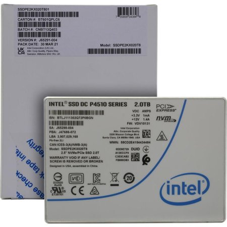 SSD накопитель Intel DC-P4510 2 ТБ (SSDPE2KX020T801)