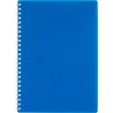 Бизнес-тетрадь Attache Economy А5 80 листов синяя в клетку на спирали  (210х150 мм)
