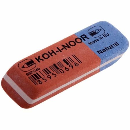 Ластик Koh-I-Noor 6521/40 каучуковый прямоугольный 57х20х8 мм