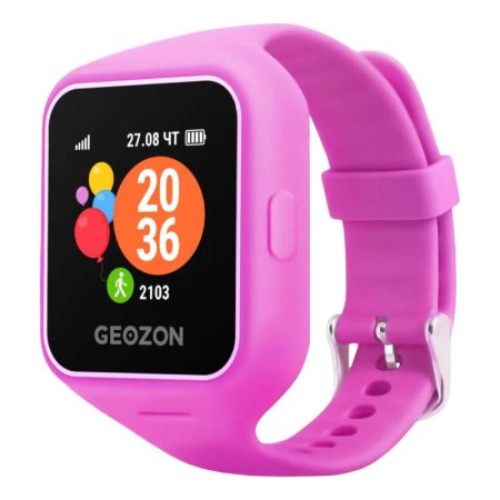 Смарт-часы Geozon Health G-W09PNK розовые