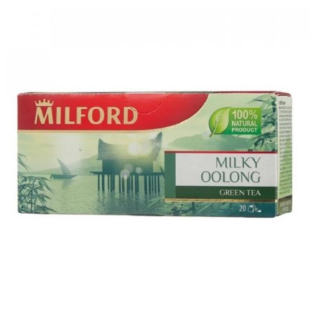 Чай Milford Milky Oolong зеленый 20 пакетиков