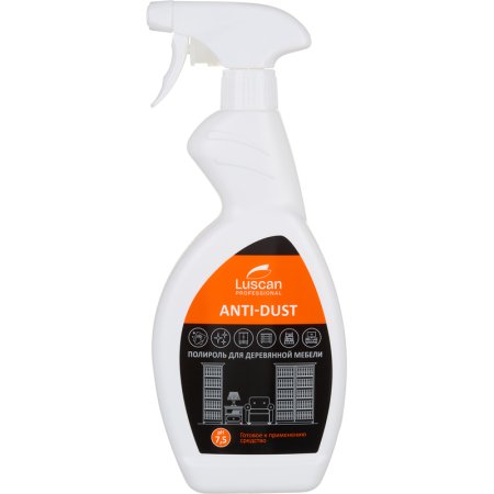 Очиститель-полироль для деревянной мебели Luscan Professional Anti-dust  500 мл